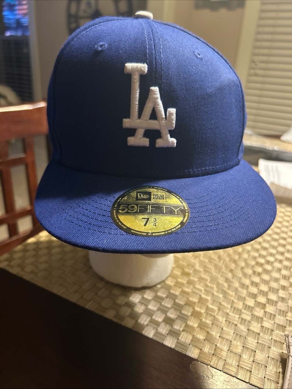 LA DODGERS 59FIFTY HAT ROYAL BLUE 7 3/4